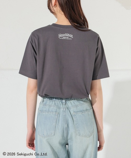 Honeys(ハニーズ)の「モンチッチ/Tシャツ(Tシャツ/カットソー・レディース・レッド/スミクロ/ベージュ・3L/L/M/LL/S)」の20枚目の写真