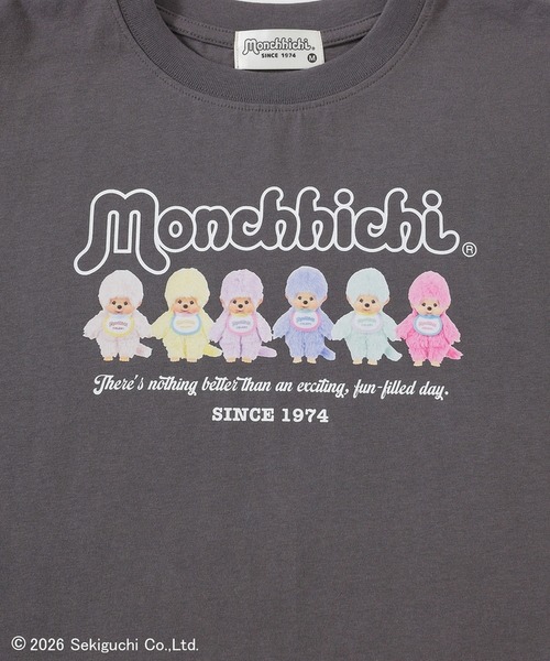 Honeys(ハニーズ)の「モンチッチ/Tシャツ(Tシャツ/カットソー・レディース・レッド/スミクロ/ベージュ・3L/L/M/LL/S)」の18枚目の写真