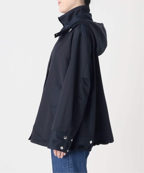 B.C STOCK(ベーセーストック)の「《追加》手洗い可 / 撥水 / テントショートブルゾン(マウンテンパーカー・レディース・ベージュ/ネイビー・FREE)」の17枚目の写真