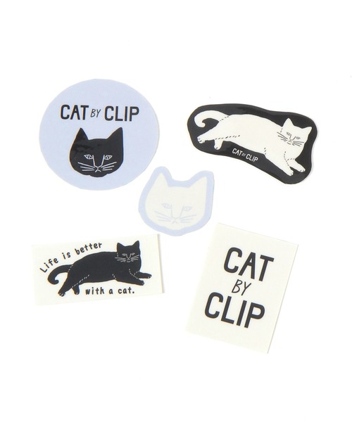 studio CLIP（スタディオクリップ）の「ロゴシール[CAT BY CLIP]（ステッカー/テープ・レディース・その他1・FREE）」の2枚目の写真