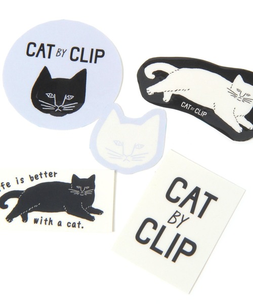 studio CLIP（スタディオクリップ）の「ロゴシール[CAT BY CLIP]（ステッカー/テープ・レディース・その他1・FREE）」の3枚目の写真
