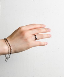 6C43 ビジューアクセント リング