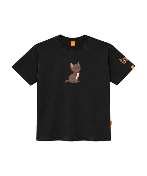 LLAMO(エラモ)の「TOM 半袖Tシャツ 男女共用 ビッグサイズ S 4XL(Tシャツ/カットソー・レディース・ホワイト/ダークブルー/ベージュ/ブラック・LARGE/3XL/4XL/2XL/MEDIUM/SMALL/X-LARGE)」の5枚目の写真
