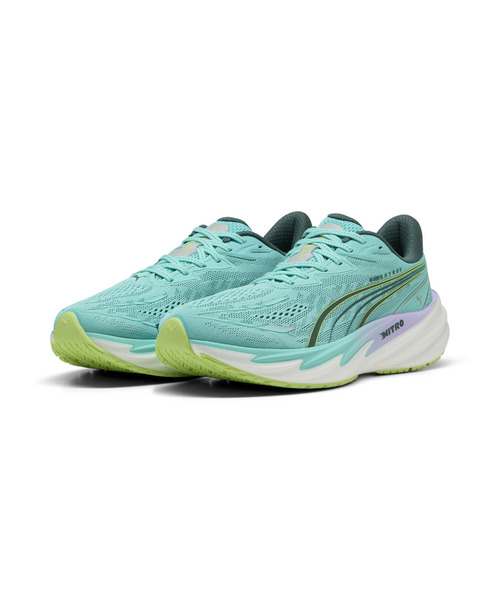 PUMA(プーマ)の「PUMA プーマ メンズ トレーニング PUMA x HYROX ヴェロシティ ニトロ 5 ランニン(スニーカー・メンズ・ブルーグリーン・26.5cm/27.0cm/27.5cm/26.0cm/25.0cm/25.5cm/28.0cm/28.5cm/29.0cm)」の4枚目の写真