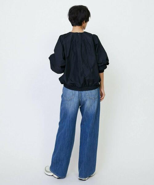 feerique（フィーリック）の「feerique メモリードビーピンタックブラウス（シャツ/ブラウス・レディース・ブラウン系その他/ネイビー・2）」の5枚目の写真