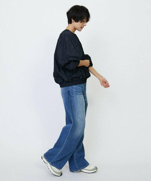 feerique（フィーリック）の「feerique メモリードビーピンタックブラウス（シャツ/ブラウス・レディース・ブラウン系その他/ネイビー・2）」の6枚目の写真