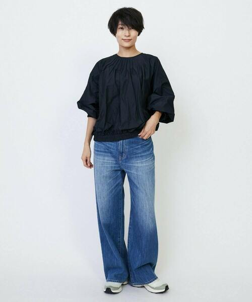 feerique（フィーリック）の「feerique メモリードビーピンタックブラウス（シャツ/ブラウス・レディース・ブラウン系その他/ネイビー・2）」の9枚目の写真