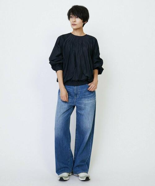 feerique（フィーリック）の「feerique メモリードビーピンタックブラウス（シャツ/ブラウス・レディース・ブラウン系その他/ネイビー・2）」の12枚目の写真