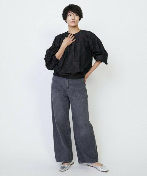 feerique（フィーリック）の「feerique メモリードビーピンタックブラウス（シャツ/ブラウス・レディース・ブラウン系その他/ネイビー・2）」の16枚目の写真