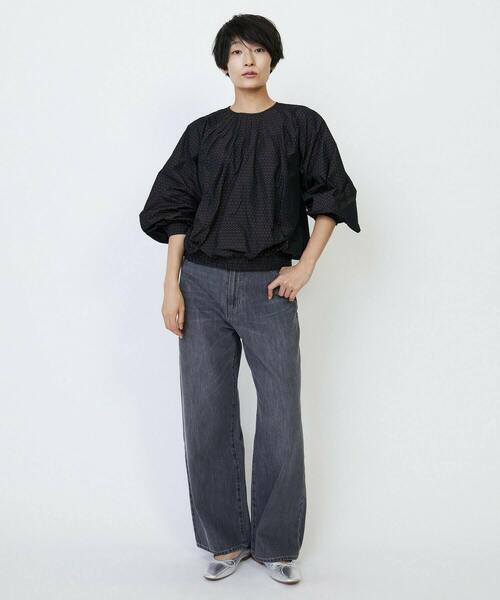 feerique（フィーリック）の「feerique メモリードビーピンタックブラウス（シャツ/ブラウス・レディース・ブラウン系その他/ネイビー・2）」の18枚目の写真