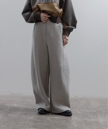 ボンディングワイドコクーンパンツ