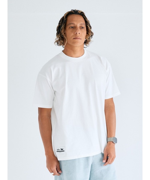 RadBlue(ラッドブルー)の「DrySilkyCotton Tshirt【logo】(Tシャツ/カットソー・メンズ・ホワイト/ブラック・XL/L/M/S)」の4枚目の写真