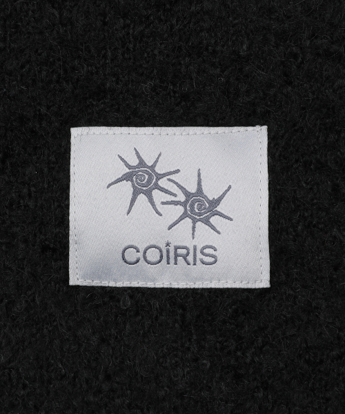 COIRIS（コイリス）の「ダイナカラーネックニットジップアップ (3カラー)（ニット/セーター・レディース・グレー系/ブラック/オートミール・FREE）」の6枚目の写真