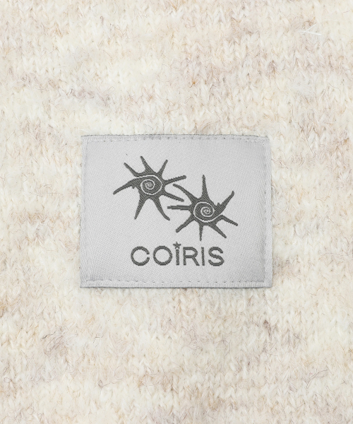 COIRIS（コイリス）の「ダイナカラーネックニットジップアップ (3カラー)（ニット/セーター・レディース・グレー系/ブラック/オートミール・FREE）」の16枚目の写真