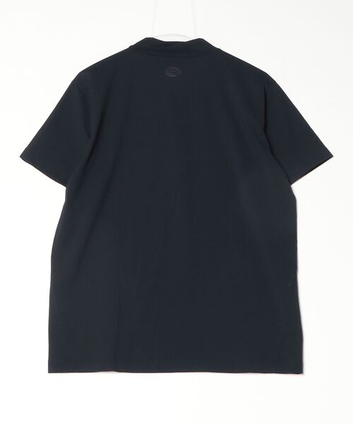 TRANS CONTINENTS(トランスコンチネンツ)の「TCG ハイネックTシャツ(Tシャツ/カットソー・メンズ・ホワイト/ネイビー/グリーン・M/L/LL)」の4枚目の写真