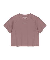 OFFGRID（オフグリッド）の「W ブリジェックス エアロクール クロップ 半袖Tシャツ - ダスティピンク（Tシャツ/カットソー）」