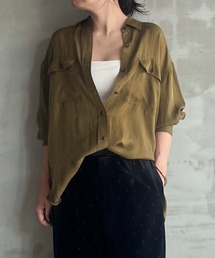 FIBRIL POCKET SHIRT / フィブリル ポケット シャツ