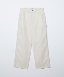 Washed corduroy pants / IVORY