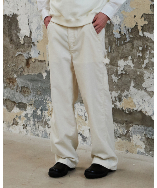 THEENDQUESTION(ジエンドクエスチョン)の「Washed corduroy pants / IVORY(その他パンツ・レディース・その他・1/2/3)」の2枚目の写真