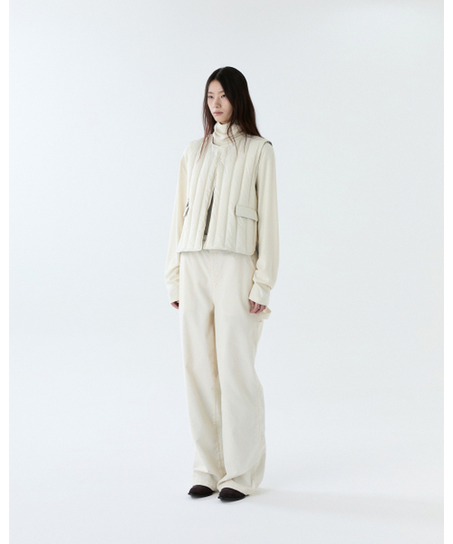 THEENDQUESTION(ジエンドクエスチョン)の「Washed corduroy pants / IVORY(その他パンツ・レディース・その他・1/2/3)」の8枚目の写真