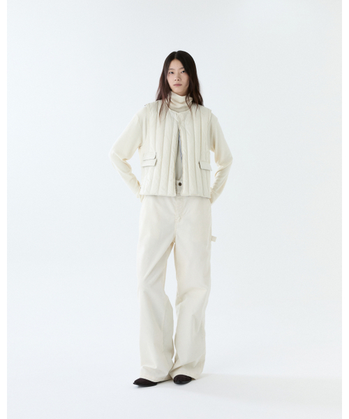 THEENDQUESTION(ジエンドクエスチョン)の「Washed corduroy pants / IVORY(その他パンツ・レディース・その他・1/2/3)」の9枚目の写真