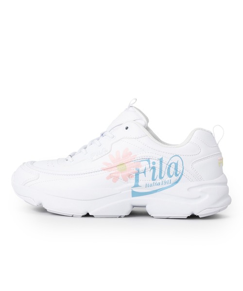 FILA(フィラ)の「RAYTONA SCRIPT / レイトナスクリプト(スニーカー・レディース・ホワイト・26.0cm/22.5cm/25.0cm/24.5cm/24.0cm/28.0cm/23.5cm/23.0cm)」の4枚目の写真