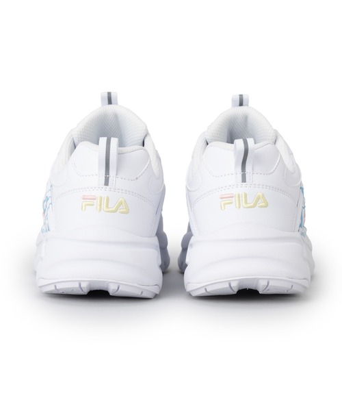 FILA(フィラ)の「RAYTONA SCRIPT / レイトナスクリプト(スニーカー・レディース・ホワイト・26.0cm/22.5cm/25.0cm/24.5cm/24.0cm/28.0cm/23.5cm/23.0cm)」の3枚目の写真