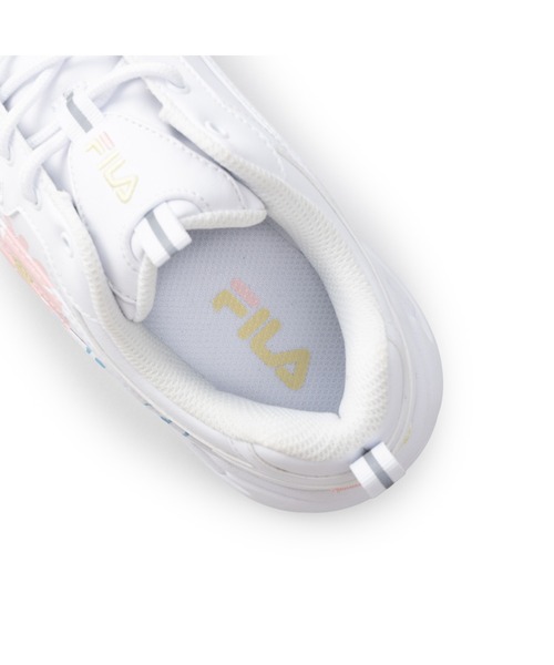 FILA(フィラ)の「RAYTONA SCRIPT / レイトナスクリプト(スニーカー・レディース・ホワイト・26.0cm/22.5cm/25.0cm/24.5cm/24.0cm/28.0cm/23.5cm/23.0cm)」の7枚目の写真