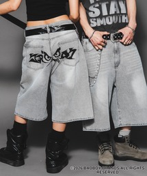 BAD BOY（バッドボーイ）の「SHORT ROUND/BAD BOY グラフィックデニムショーツ（デニムパンツ）」