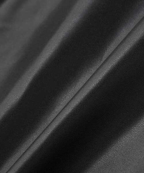 DANKE SCHON(ダンケシェーン)の「DankeSchon/ダンケシェーン/FAUXLEATHER OVERSIZED MA-1(MA-1・メンズ・モスグリーン/ブラック・L/M)」の16枚目の写真