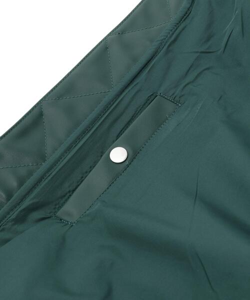 DANKE SCHON(ダンケシェーン)の「DankeSchon/ダンケシェーン/FAUXLEATHER OVERSIZED MA-1(MA-1・メンズ・モスグリーン/ブラック・L/M)」の4枚目の写真