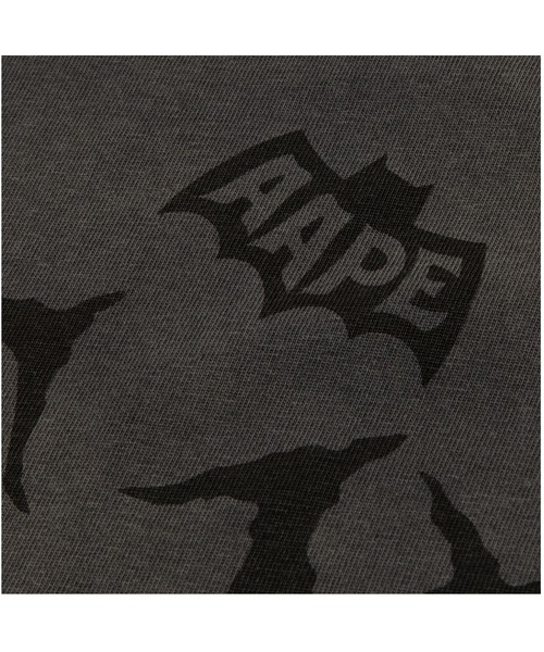 AAPE BY A BATHING APE(エーエイプバイアベイシングエイプ)の「AAPE MAIN TEE(Tシャツ/カットソー・メンズ・オレンジ系その他6/ライトブラック・LARGE/MEDIUM/SMALL/X-LARGE)」の4枚目の写真