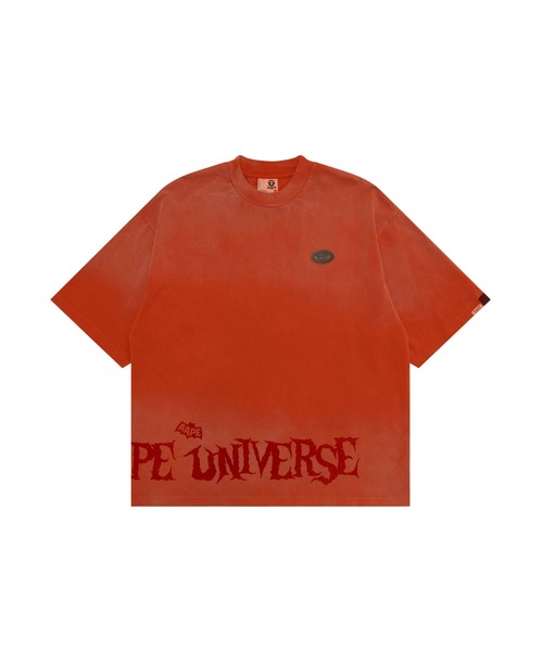 AAPE BY A BATHING APE(エーエイプバイアベイシングエイプ)の「AAPE MAIN TEE(Tシャツ/カットソー・メンズ・オレンジ系その他6/ライトブラック・LARGE/MEDIUM/SMALL/X-LARGE)」の7枚目の写真