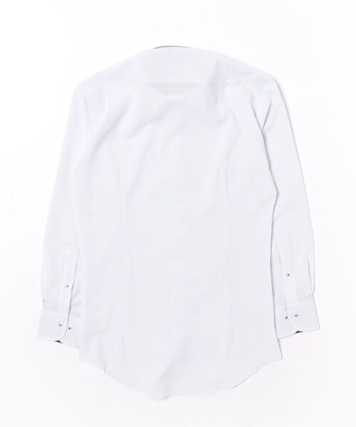 TOKYO SHIRTS(トウキョウシャツ)の「【吸水速乾】【COFREX】 形態安定ノンアイロン ボタンダウン 長袖ビジネスワイシャツ(ビジネスシャツ・メンズ・ブルー・首回り37cm-裄丈80cm/首回り37cm-裄丈84cm/首回り39cm-裄丈80cm/首回り39cm-裄丈84cm/首回り41cm-裄丈82cm/首回り41cm-裄丈86cm/首回り42cm-裄丈82cm/首回り42cm-裄丈86cm/首回り43cm-裄丈82cm/首回り43cm-裄丈86cm)」の7枚目の写真