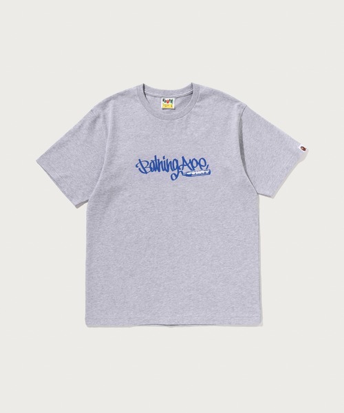A BATHING APE(アベイシングエイプ)の「BAPE MARKER PEN MOTIF TEE(Tシャツ/カットソー・メンズ・グレー/ホワイト/ネイビー・MEDIUM/X-LARGE/SMALL/LARGE/XX-LARGE)」の2枚目の写真