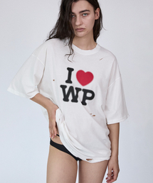 I LOVE WP デミジTシャツ (オフホワイト)