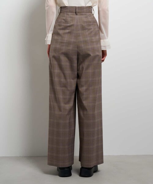 LANVIN en Bleu(ランバンオンブルー)の「ウールトロピカルタックワイドパンツ(その他パンツ・レディース・ベージュ/ブラウン/チャコールグレー・36/38)」の10枚目の写真