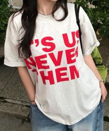 ロゴプリント 半袖Tシャツ