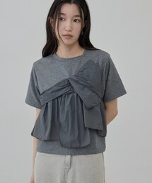 ツイストドッキングTシャツ