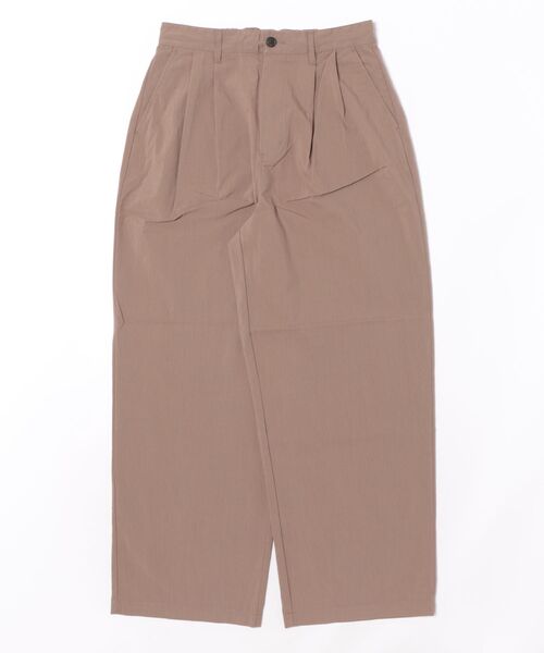 DANTON（ダントン）の「Men’s C/N Twill Double Pleated Easy Pants（その他パンツ・メンズ・ベージュ/ブラウン/ネイビー/チャコール・40/42/44）」の3枚目の写真