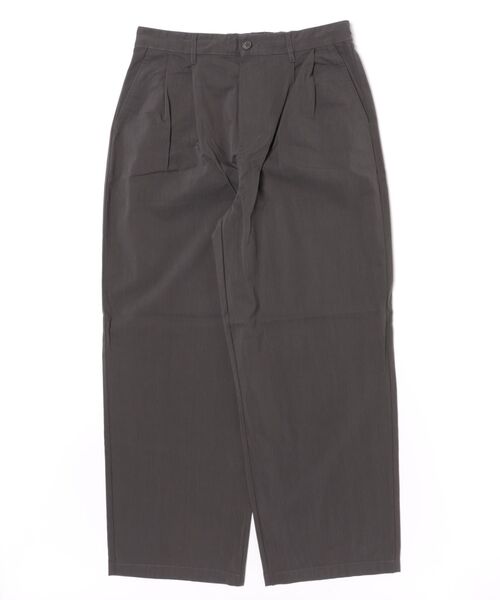 DANTON（ダントン）の「Men’s C/N Twill Double Pleated Easy Pants（その他パンツ・メンズ・ベージュ/ブラウン/ネイビー/チャコール・40/42/44）」の2枚目の写真