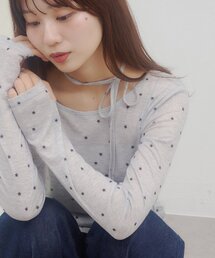 【umm.】柄アソートチョーカープルオーバー