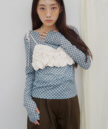 【umm.】柄アソートチョーカープルオーバー
