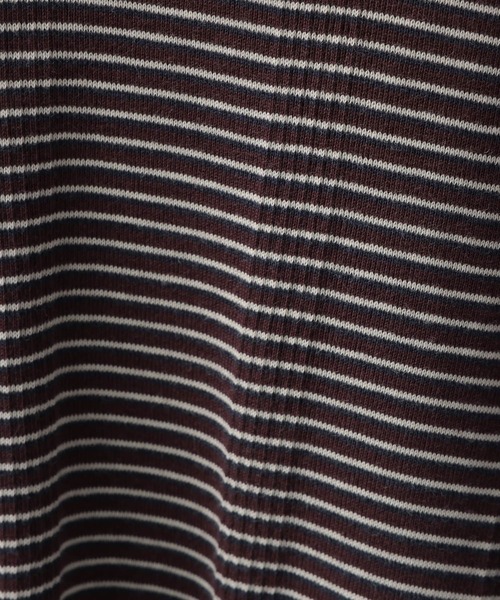 Robert P.Miller（ロバート ピー ミラー）の「[WEB限定]【miller】Prib Slit PO（Tシャツ/カットソー・レディース・ブラウン系その他/ブラック/イエロー/ブルー・FREE）」の12枚目の写真