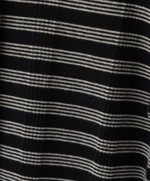 Robert P.Miller（ロバート ピー ミラー）の「[WEB限定]【miller】Prib Slit PO（Tシャツ/カットソー・レディース・ブラウン系その他/ブラック/イエロー/ブルー・FREE）」の13枚目の写真