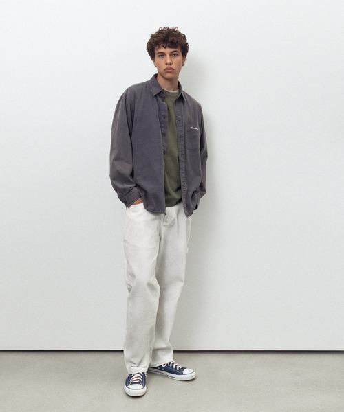 thisisneverthat(ディスイズネバーザット)の「Washed Twill Shirt(シャツ/ブラウス・メンズ・ストーン/ネイビー・M/S/XL/L)」の8枚目の写真