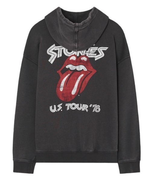 ヒョンジン 着用】 GUESS JEANS X Rolling Stones 78 Hoodie