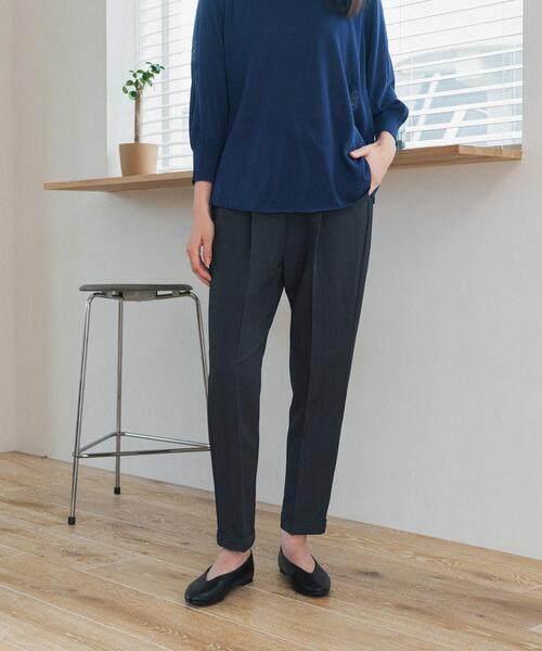 URBAN RESEARCH DOORS(アーバンリサーチドアーズ)の「ストレッチテーパードイージーパンツ(その他パンツ・レディース・ブラック/チャコールグレー・X-SMALL/SMALL/MEDIUM)」の14枚目の写真