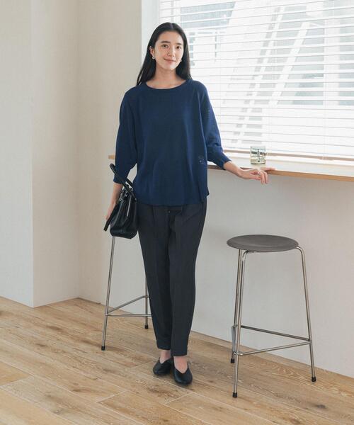 URBAN RESEARCH DOORS(アーバンリサーチドアーズ)の「ストレッチテーパードイージーパンツ(その他パンツ・レディース・ブラック/チャコールグレー・X-SMALL/SMALL/MEDIUM)」の16枚目の写真