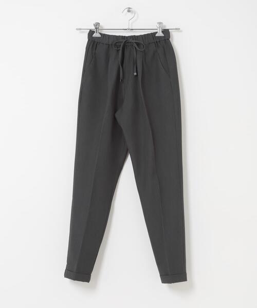 URBAN RESEARCH DOORS(アーバンリサーチドアーズ)の「ストレッチテーパードイージーパンツ(その他パンツ・レディース・ブラック/チャコールグレー・X-SMALL/SMALL/MEDIUM)」の18枚目の写真